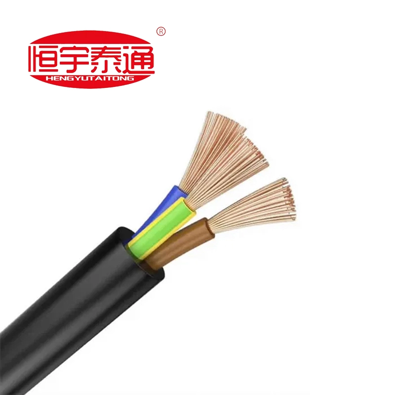 Kabely s pryžovým pláštěm pro použití ve výtahu